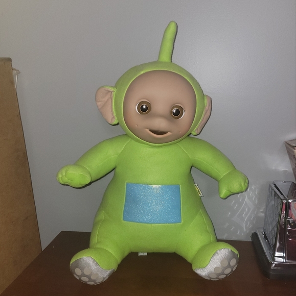 Vintage "Dipsy" Green 1998 Large 24" Sitting Teletubbies Plush Playskool - Picture 1 of 10